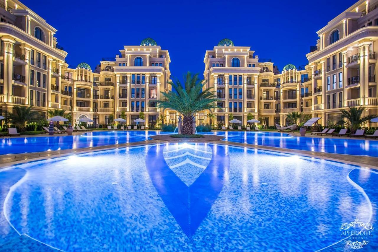 Apart Hotel Aphrodite Gardens Pantai Sunny Luaran gambar